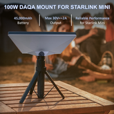 Starlink Mini Mount with Battery Pack 30V 2A Output for Outdoor & Camping